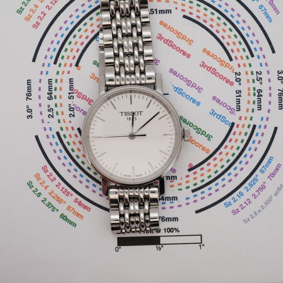 Tissot T109210A Everytime Small 30mm Ladies Watch Sapphire Crystal - New Battery - Picture 4 of 13